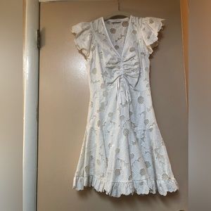 Sandro Brasilia embroidered lace dress NWT size S